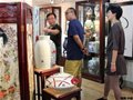 “学院派”陶艺家涧君、马欣做客绿宝石艺术陶瓷馆