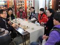 梨园伉俪纪雷光、吴东潇夫妇做客绿宝石艺术陶瓷馆