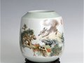 走出“围城”天地宽——涂序生瓷画艺术赏析