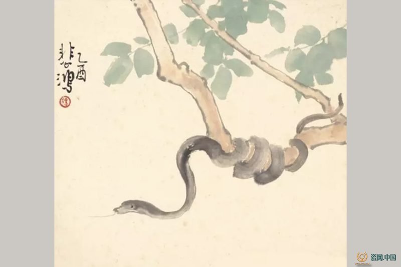 著名书画家徐悲鸿笔下的十二生肖