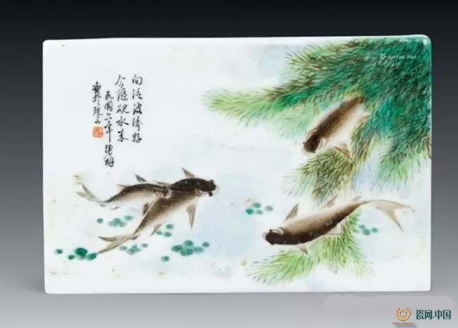 "珠山八友"之邓碧珊瓷画胎釉特征及鉴定要点